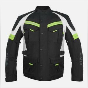 Alpha Adventure Waterproof Touring Motorcycle Jacket CE Armored Biker